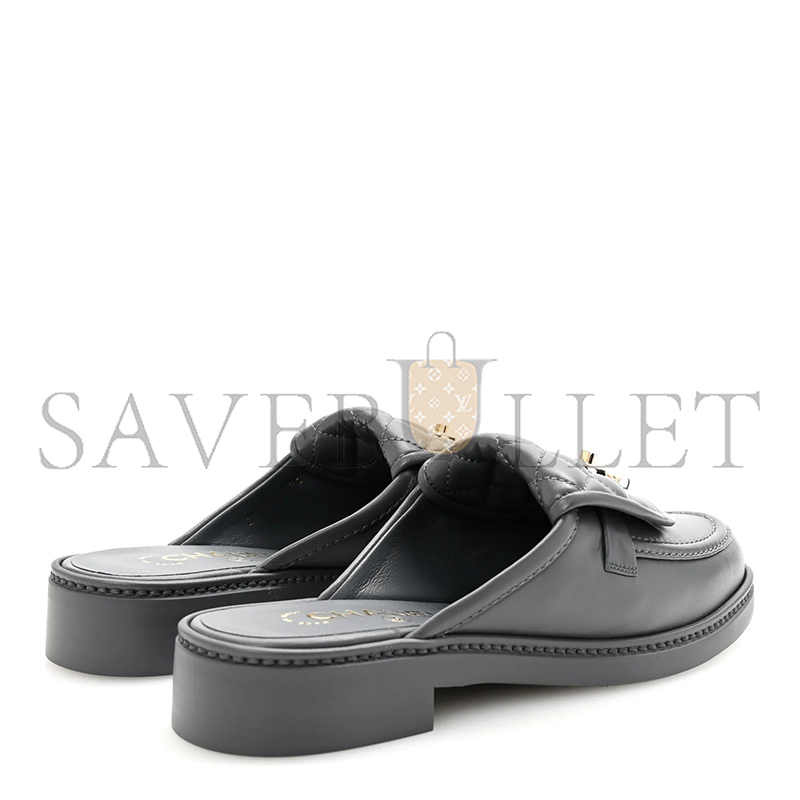 CHANEL QUILTED CC MULES G46120